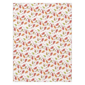 紅葉ナッツ栗パターンエレガント秋 テーブルクロス (正面)