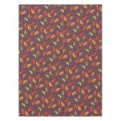 紅葉ナッツ栗パターンエレガント秋 テーブルクロス (正面)