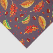 紅葉ナッツ栗パターンエレガント秋 薄葉紙 (詳細)