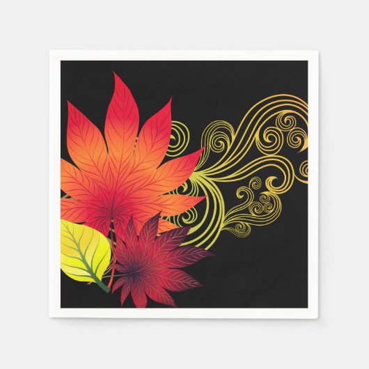 紅葉ナプキンス スタンダードカクテルナプキン (正面)