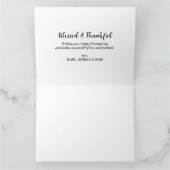 紅葉ハッピーサンクスギビング サンキューカード (内部)