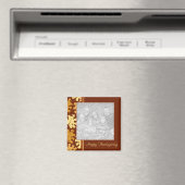 紅葉ハッピー感謝祭フォトマグネット マグネット (インサイチュ (食洗機))