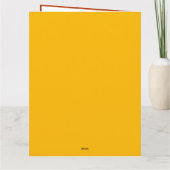 紅葉ハッピー感謝祭 カード (裏面)