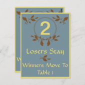 紅葉バンコテーブルカード#2 ポストカード (正面/裏面)