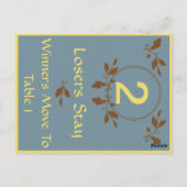 紅葉バンコテーブルカード#2 ポストカード (裏面)