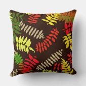 紅葉パターンアート クッション (裏面)