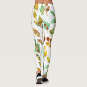 紅葉パターンレギンス レギンス (裏面)