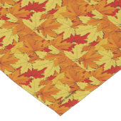 紅葉パターン秋のテーマのテーブルのランナー ショートテーブルランナー (コーナー)