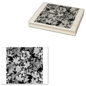 紅葉パターン繰り返しゴムスタンプ ラバースタンプ (押印)