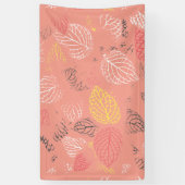 紅葉パターン5 横断幕 (縦)