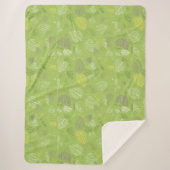 紅葉パターン6 シェルパブランケット (正面)