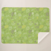 紅葉パターン6 シェルパブランケット (正面(横))