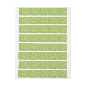 紅葉パターン6 ラップアラウンド宛名ラベル (シート)