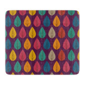 紅葉パターン カッティングボード (正面)