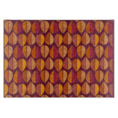 紅葉パターン カッティングボード (正面)