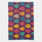 紅葉パターン キッチンタオル (縦)