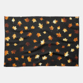 紅葉パターン キッチンタオル (横)