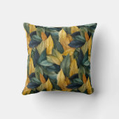 紅葉パターン クッション (裏面)