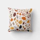 紅葉パターン クッション (正面)