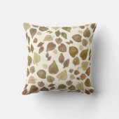 紅葉パターン クッション (裏面)