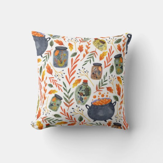 紅葉パターン。 クッション (正面)