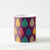 紅葉パターン コーヒーマグカップ (中央)