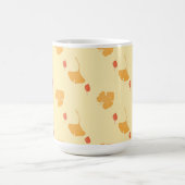 紅葉パターン コーヒーマグカップ (中央)