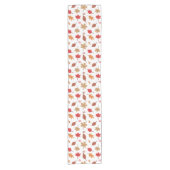 紅葉パターン ショートテーブルランナー (正面)