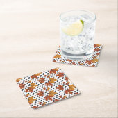 紅葉パターン スクエアペーパーコースター (インサイチュ)