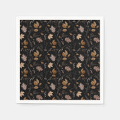 紅葉パターン スタンダードカクテルナプキン (正面)