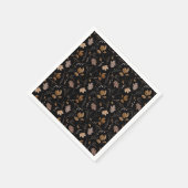 紅葉パターン スタンダードカクテルナプキン (角)