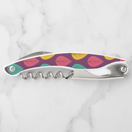 紅葉パターン ソムリエナイフ (裏面)