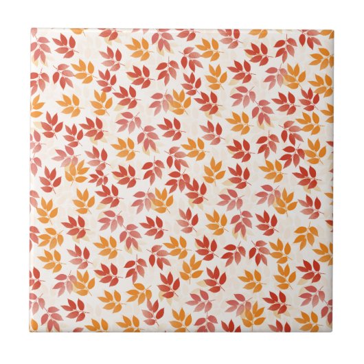 紅葉パターン タイル (正面)
