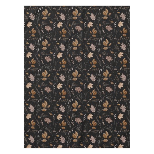 紅葉パターン テーブルクロス (正面)