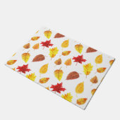 紅葉パターン ドアマット (アングル)