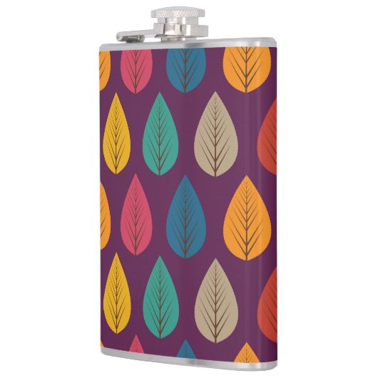 紅葉パターン フラスク (左)