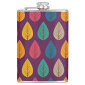 紅葉パターン フラスク (正面)