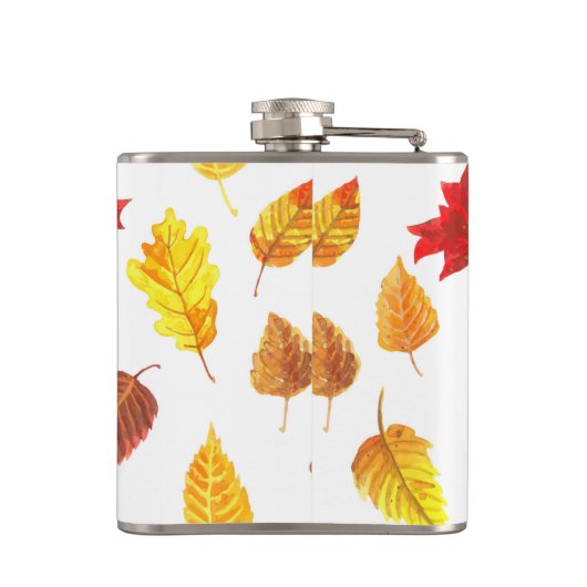 紅葉パターン フラスク (裏面)