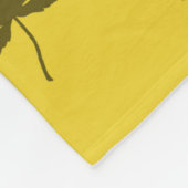 紅葉パターン フリースブランケット (角)