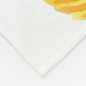 紅葉パターン フリースブランケット (角)