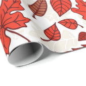 紅葉パターン ラッピングペーパー (ロールコーナー)