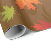 紅葉パターン ラッピングペーパー (ロールコーナー)