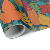 紅葉パターン ラッピングペーパー (ロールコーナー)