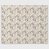 紅葉パターン ラッピングペーパー (フラット)