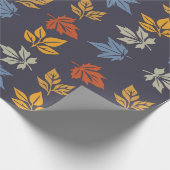 紅葉パターン ラッピングペーパー (角)