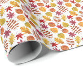 紅葉パターン ラッピングペーパー (ロールコーナー)