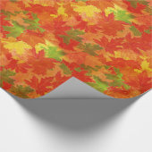 紅葉パターン ラッピングペーパー (コーナー)