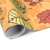 紅葉パターン ラッピングペーパー (ロールコーナー)