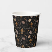 紅葉パターン 紙コップ (裏面)