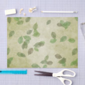 紅葉パターン 薄葉紙 (クラフト)